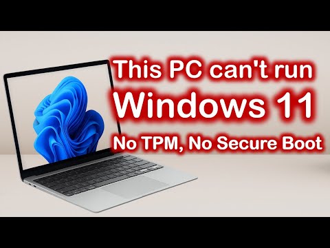 Install Windows 11 on ANY PC (No TPM / No Secure Boot)