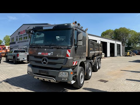 Mercedes-Benz 4146 Actros MP3 3-Seite-Kipper mit Bordmatic