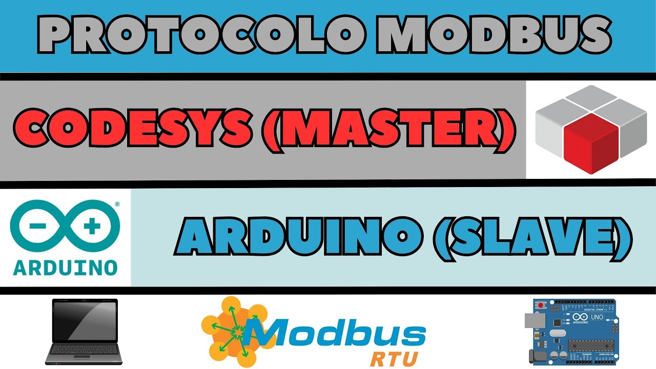 Comunicação CODESYS e ARDUINO via MODBUS RTU #1 - Variáveis Digitais