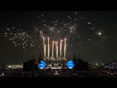 Fireworks Display Finale - Coldplay [Music of the Spheres 2025 - Live in Rogers Stadium - Toronto]