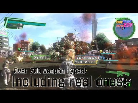 EARTH DEFENSE FORCE 4.1 The Shadow of New Despair TRAILER 【"EverDay Finds" with the EDF】