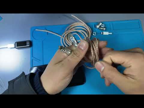 electronic repair 單晶銅線，鍍錫后再焊接，焊點依然飽滿，成品實在是太軟了