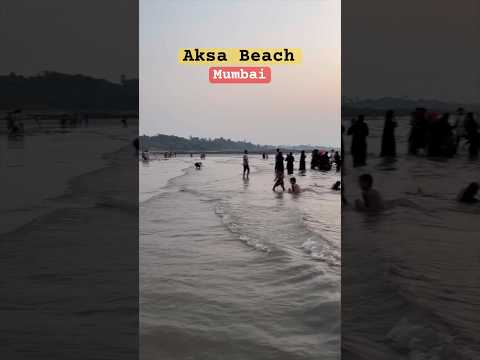 Visit to Aksa Beach Mumbai #mumbai #aksabeach #desistations #shorts