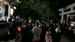 令和4年 額神社 秋季祭礼本祭-10 (かほく市高松)