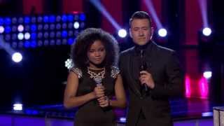 Amanda Mena canta &quot;I&#39;ll be there&quot; en La Voz Kids (VIDEO)