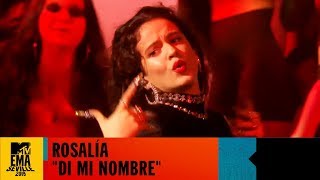 Rosalia 🎶 &#39;Di Mi Nombre&#39; Live EMA Performance | MTV