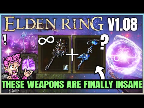 New 1.08 Double Gravity = Actually INCREDIBLE - Secret Boss Weapon Combo - Best Elden Ring Build!