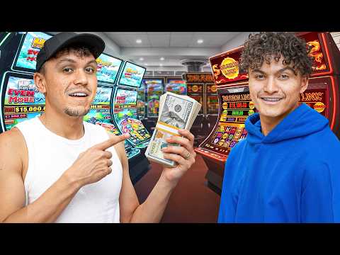 We Did A $5,000 Slot Battle in Vegas