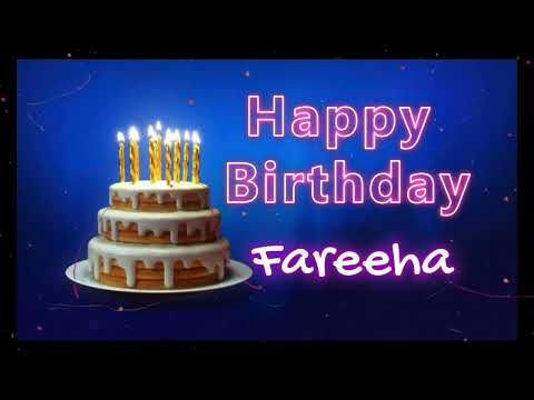 The Best Birthday Surprises for Fareeha | Happy Birthday To Fareeha