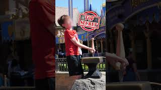 How to Pull the Sword out of the Stone at DISNEY �