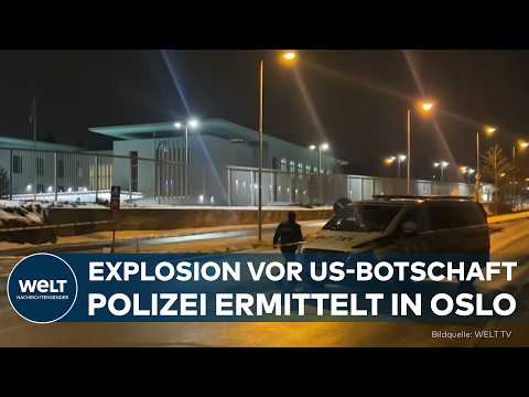 Video Thumbnail: NORWEGEN: Explosion an US-Botschaft in Oslo – Polizei ermittelt nach nächtlicher Detonation!