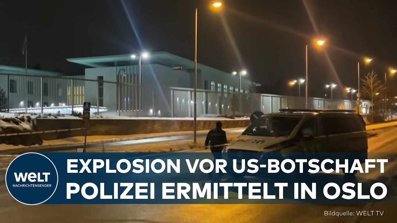 NORWEGEN: Explosion an US-Botschaft in Oslo – Polizei ermittelt nach nächtlicher Detonation!