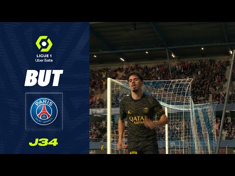 But Vitor MACHADO FERREIRA (59' - PSG) ESTAC TROYES - PARIS SAINT-GERMAIN (1-3) 22/23