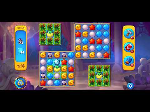 Fishdom level 10052 no boosters フィッシュダム ノーマル