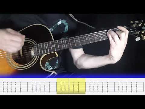 Jack Johnson - Sitting, Waiting, Wishing | Play-through | With TAB