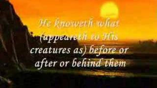 Praise be to Allaah. 
Imaam Ibn Katheer (may Allaah have mercy on him) said in his Tafseer of Aayat al-Kursiy from So...