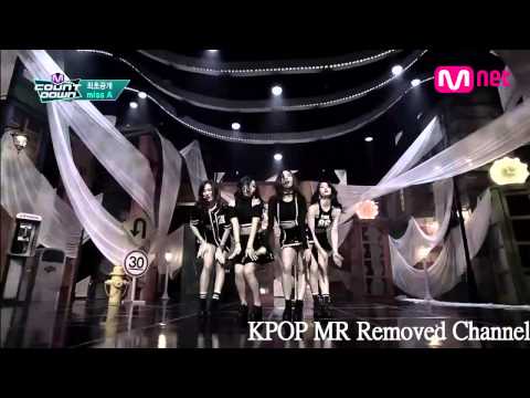 [MR Removed] 150402 miss A - Love Song (Comaback M COUNTDOWN)