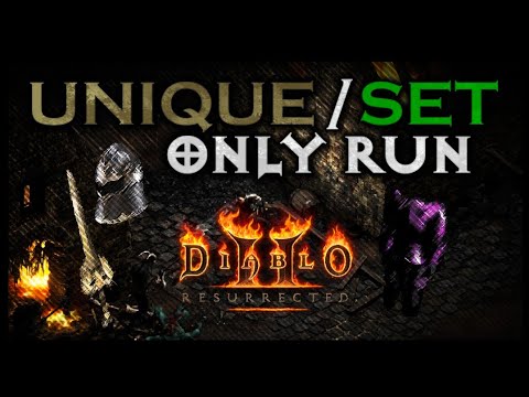 [Part 1] Unique/Set ONLY Hell Sorceress Run