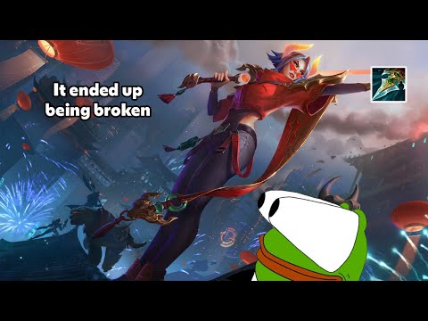 I gave Fiora a Prowler's Claw to break the game