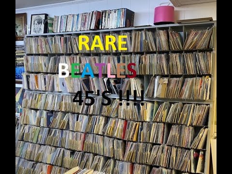 528 RARE BEATLES 45's  ‼️‼️‼️😎🦋💜