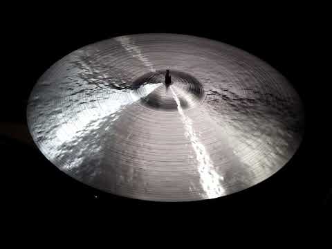 22 Rustico TH Ride, 2489g - Handcrafted cymbals by Craig Lauritsen