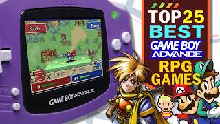 Top 25 Best Gameboy Advance (GBA) RPG Games