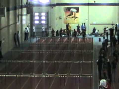 2012 OUA Championships Mens Pentathlon 60mh Heat 1  2 24 12