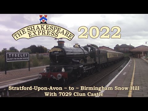 7029 'Clun Castle' at Speed on The Shakespeare Express | 2022