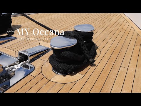 Completed Teak Decking Refit - O'Neills Shipwrights