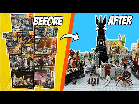 Ich habe JEDES LEGO Herr der Ringe Set gebaut...