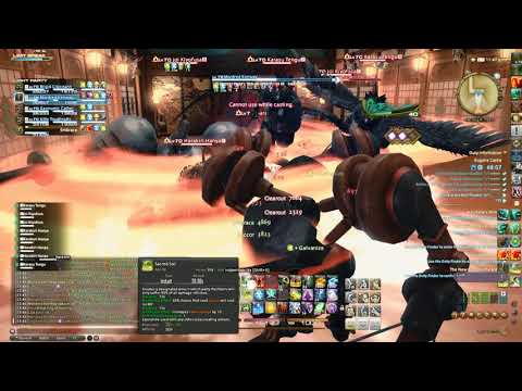 FFXIV: Kugane Castle, final pull, full depth, Lvl 70 SCH/DRK