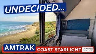 A Great Way to Travel...? 🚂 AMTRAK Coast Starlight ROOMETTE 🇺🇸 Los Angeles to San Jose
