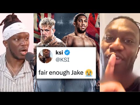 REACTIONS TO JAKE PAUL VS ANTHONY JOSHUA ANNOUNCEMENT