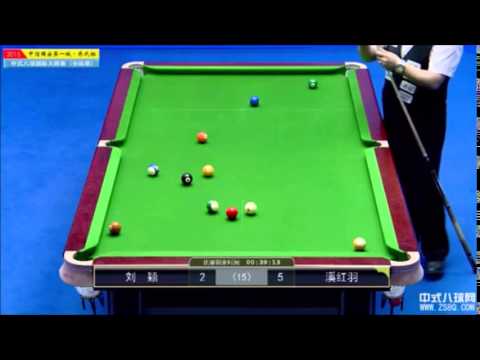 Liu Ying VS Xi Hong Yu   World Chinese 8 ball Masters Tour 2015 2016 Stop 1