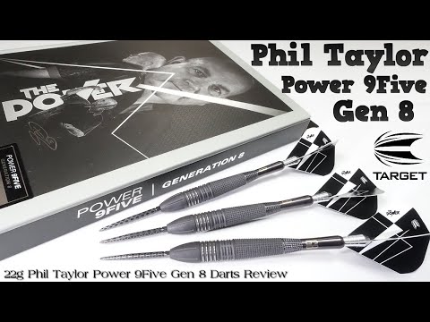 Target PHIL TAYLOR Power 9Five Generation 8 Darts Review