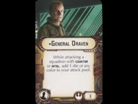 How-to use Officer "General Draven" - Star Wars Armada Explained (SWAE)