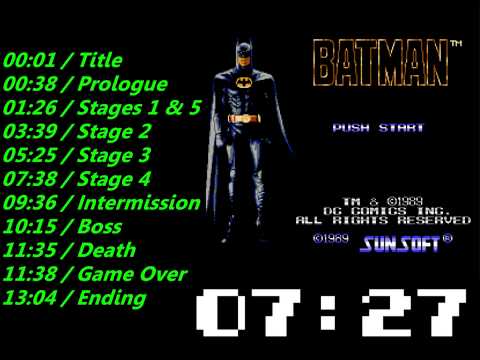 Nes Batman Soundtrack