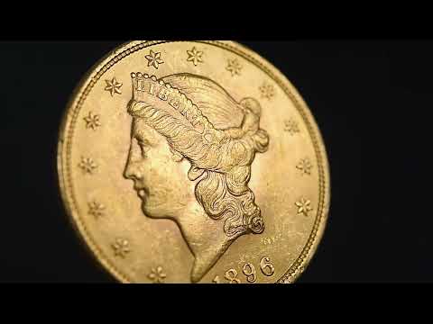 Münze, Vereinigte Staaten, $20, Double Eagle, 1896, Philadelphia, SS+, Gold