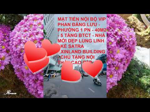 Bán nhà mặt tiền 5 tầng Phan Đăng Lưu P1 PN 40m2 giá giảm còn 9.49 tỷ