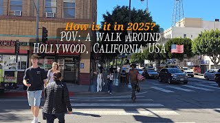 Hollywood Califorina USA in 2025