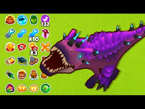 How Far can Every GOD BOOSTED Tier 5 Tower Get? (Bloons TD 6)