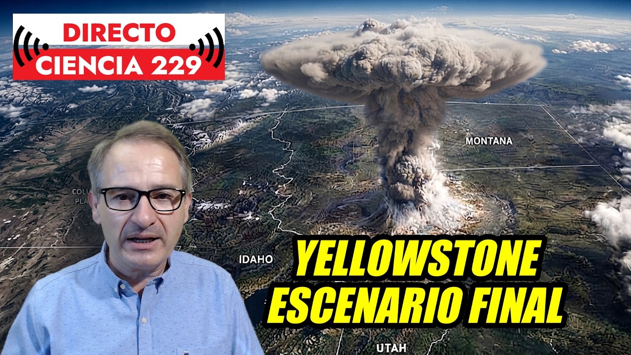Supervolcanes · Yellowstone: Escenario de Kelman 1.300 millones de afectados  🟥  Directo Ciencia 22