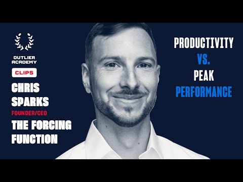Productivity vs  Peak Performance | 133 Experiment Without Limits