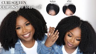 NO LEAVE OUT 4A/4B TEXTURED KINKY CURLY CLIP INS | CURLSQUEEN
