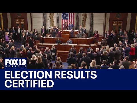Congress certifies presidential election results | FOX 13 Seattle