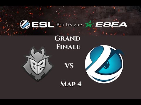 Grand Finale: G2 Kinguin vs Luminosity CS:GO ESL Pro League Finals [15/5/16] [Dust2] Map4 BO5