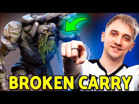 Arteezy Confirms: Tiny is a Broken Carry Pick!