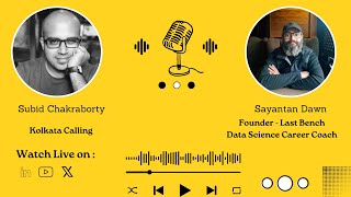 YouTube thumbnail for Hello Kolkata! | Ep.#13 | ft. Sayantan Dawn - Founder - Last Bench | Data Science Career Coach