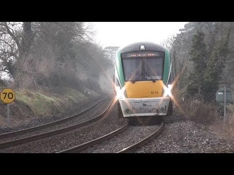 22000 Class D.M.U. Intercity Train - Sligo to Connolly Station, Dublin