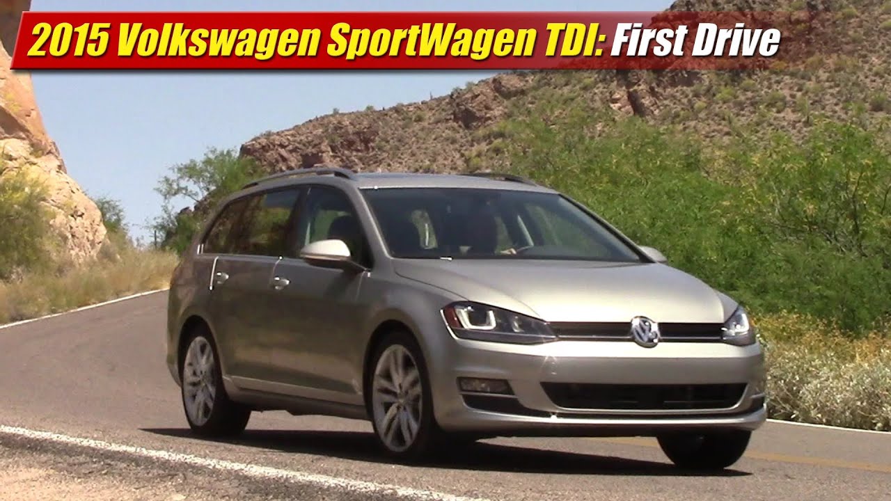 2015 Volkswagen Golf SportWagen TDI First Drive